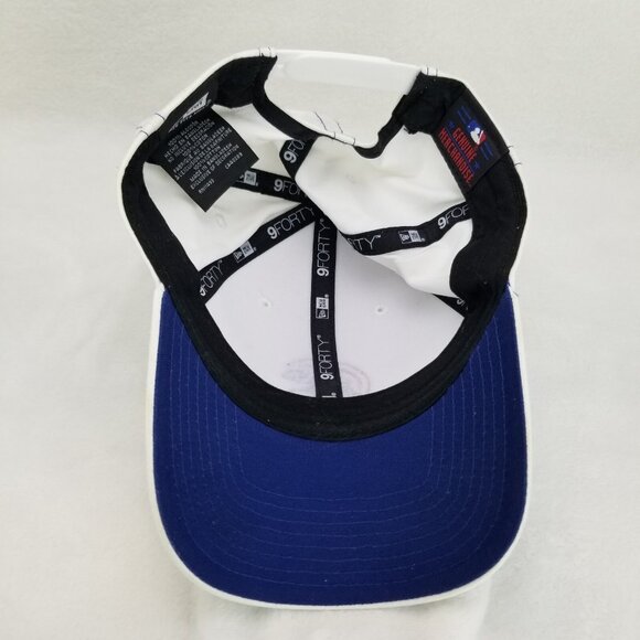 ✅New Era CHICAGO CUBS 9FORTY 940 White Snapback Hat OSFA Embroidered Logo MLB - Picture 11 of 13